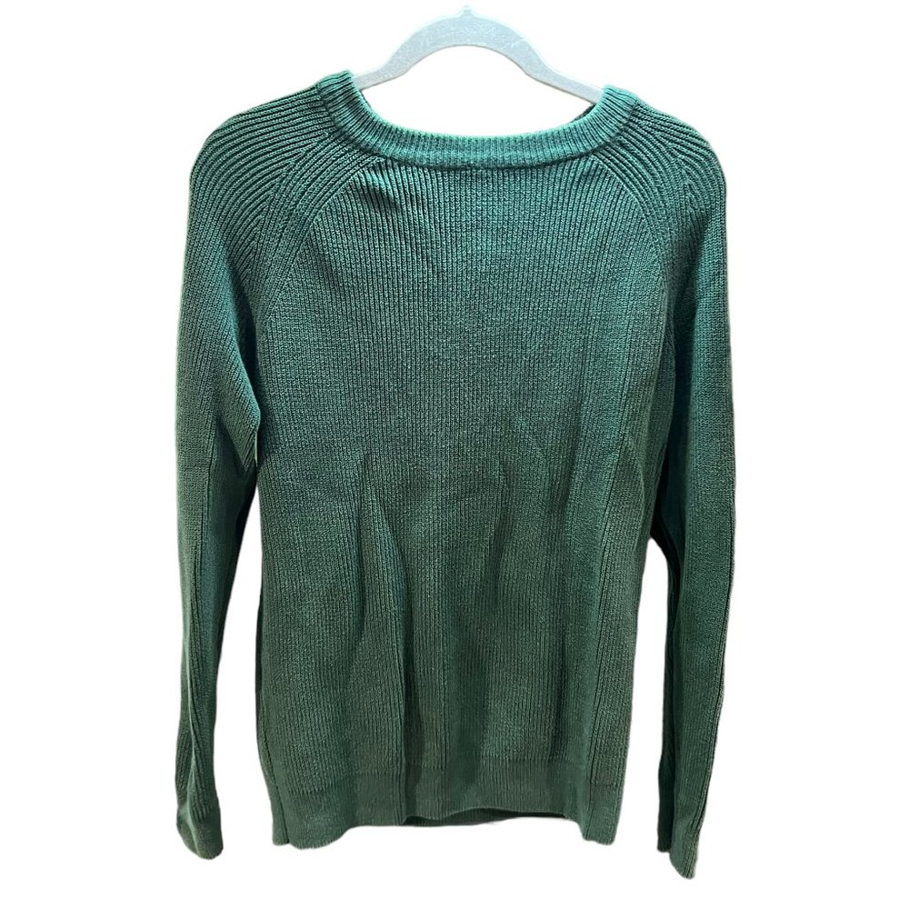 Primark Womens Sweater Pullover Long Sleeve Knitted Green Medium